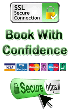 Book with Confidence https:// SSL Secure Website