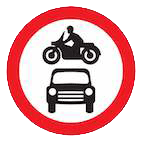 Timed No Motor Vehicles Restriction